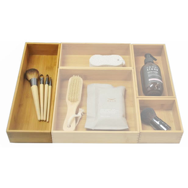 Timberline Organiser System Bamboo Box 100 x 300mm